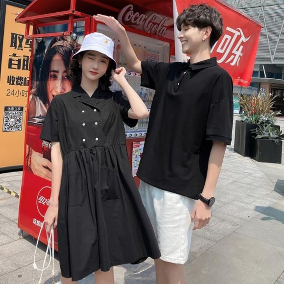 2021 summer all-match T-shirt loose version - Picture 1 of 5